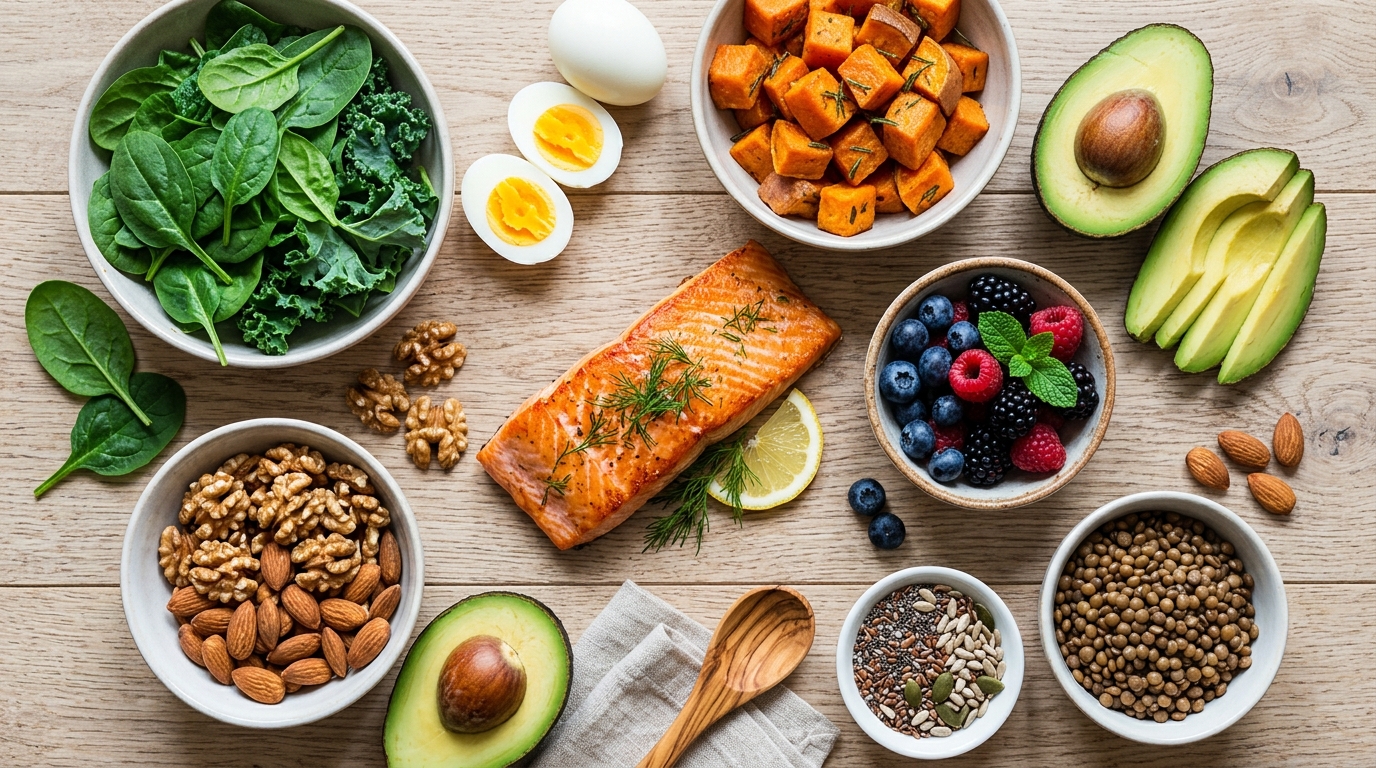 Kitchen remedies and healthy foods for hair