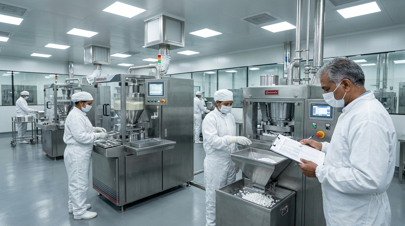 GMP manufacturing facility