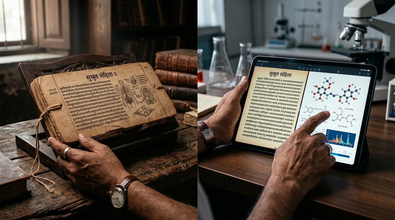 Ancient texts meet modern science